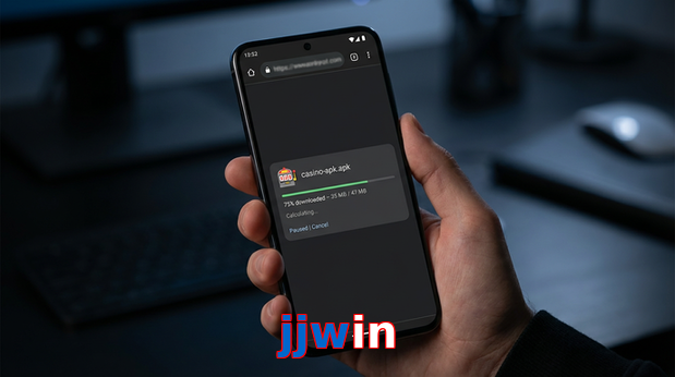 Main screen of Jjwin apk page for PK players