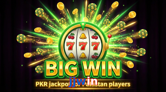 Big win animation on Jjwin slot game